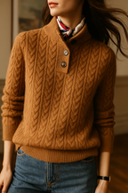Sweter z Warkoczowym Splotem