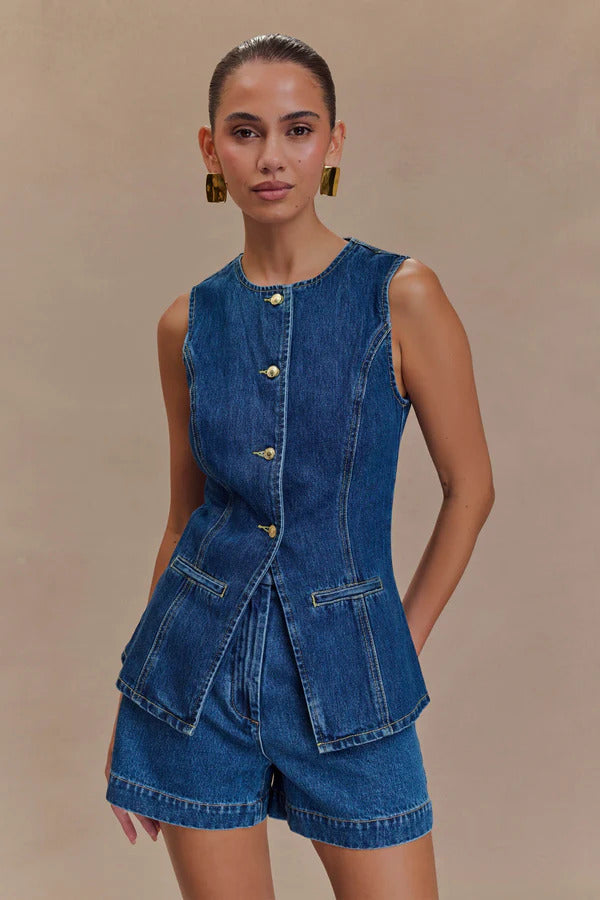 Gaby | Denim Komplety