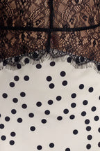 Sukienka maxi Elara Satin Lace