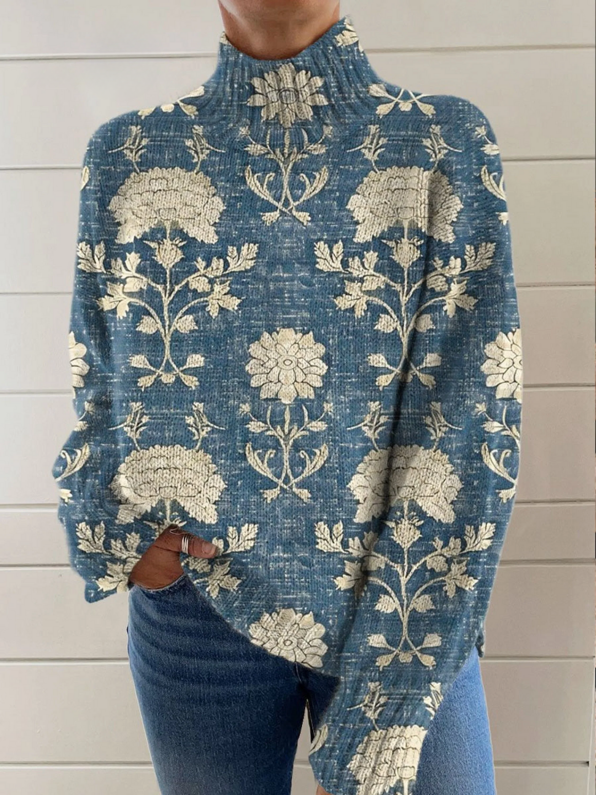 Bianca l Dolcevita Sweter