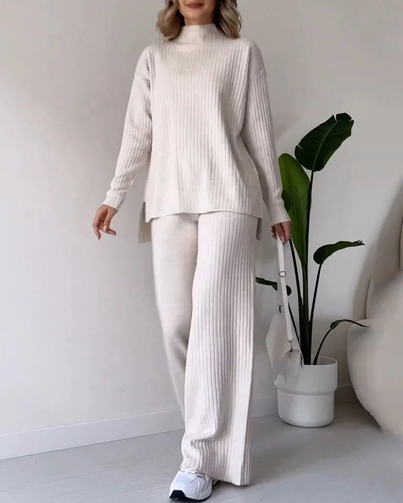 Fayla | Zimowy casualowy dwuczęściowy zestaw dla kobiet