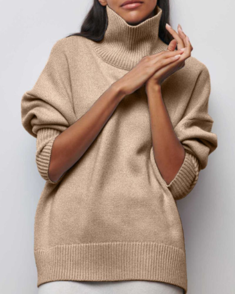 Evy | Sweter z Golfem