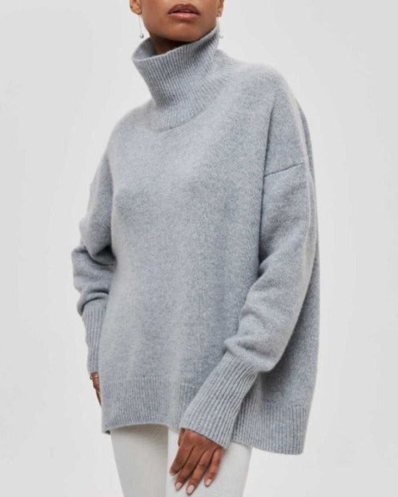 Evy | Sweter z Golfem