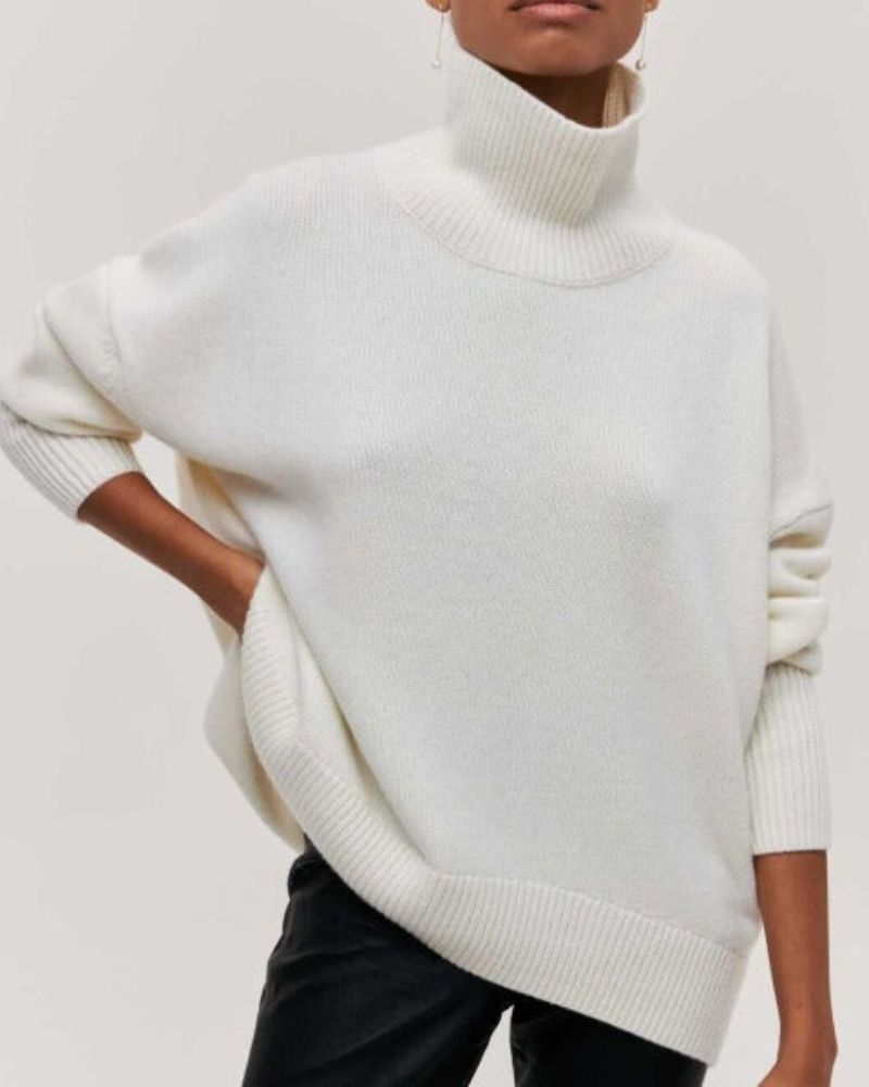 Evy | Sweter z Golfem