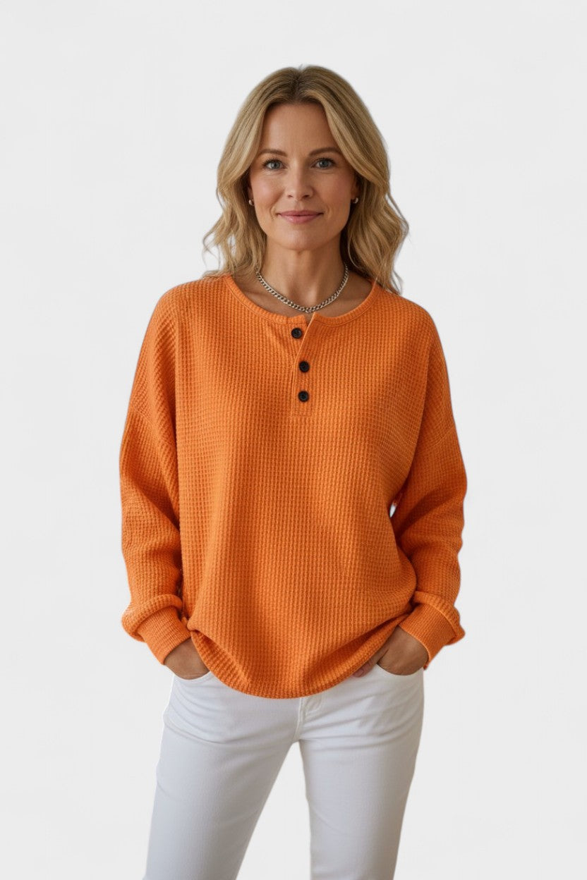 Helle | Sweter waflowy