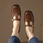 Patrycja | Orthopedic T-Strap Shoes