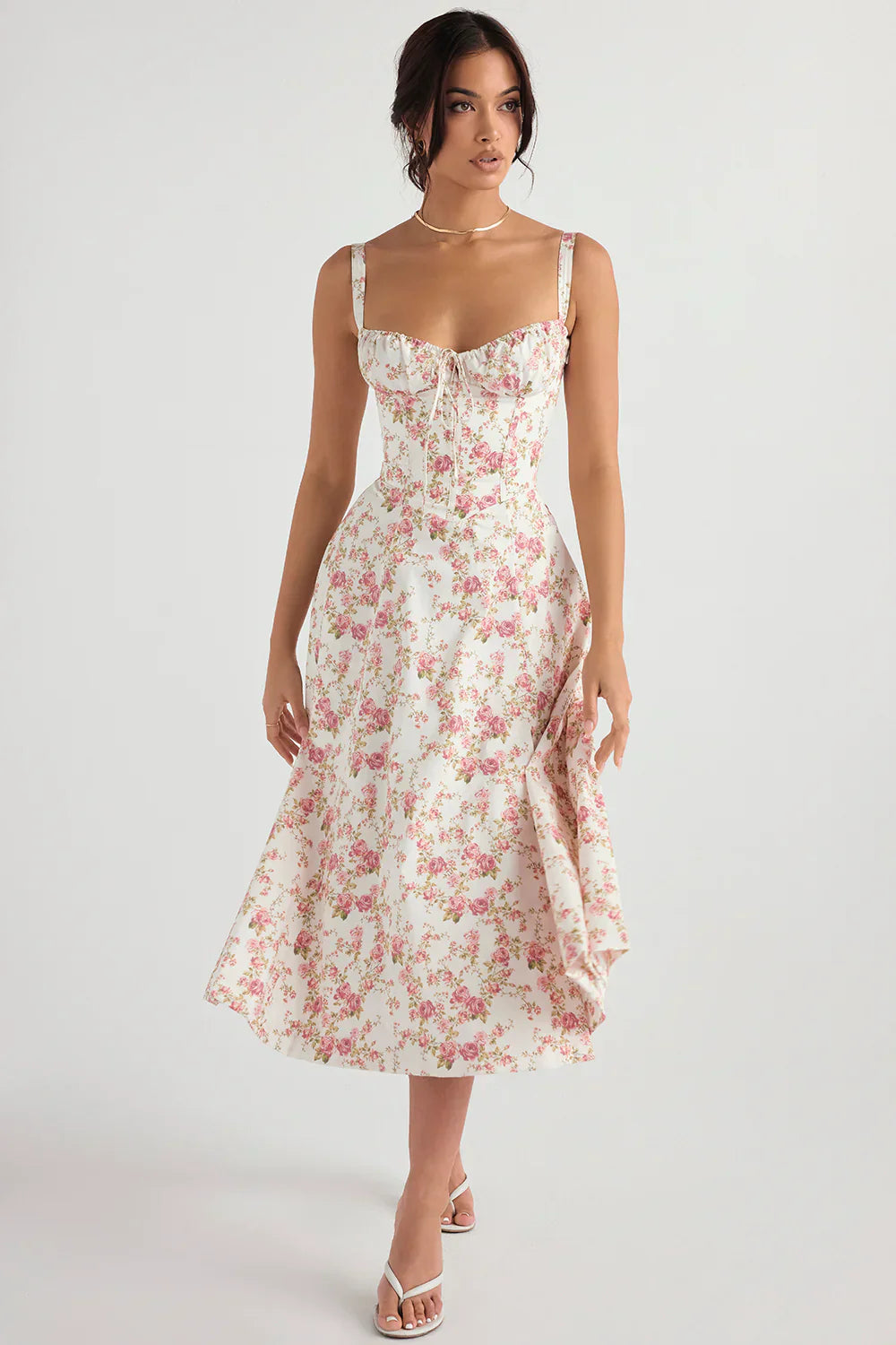 Sukienka midi Zelina – Corset