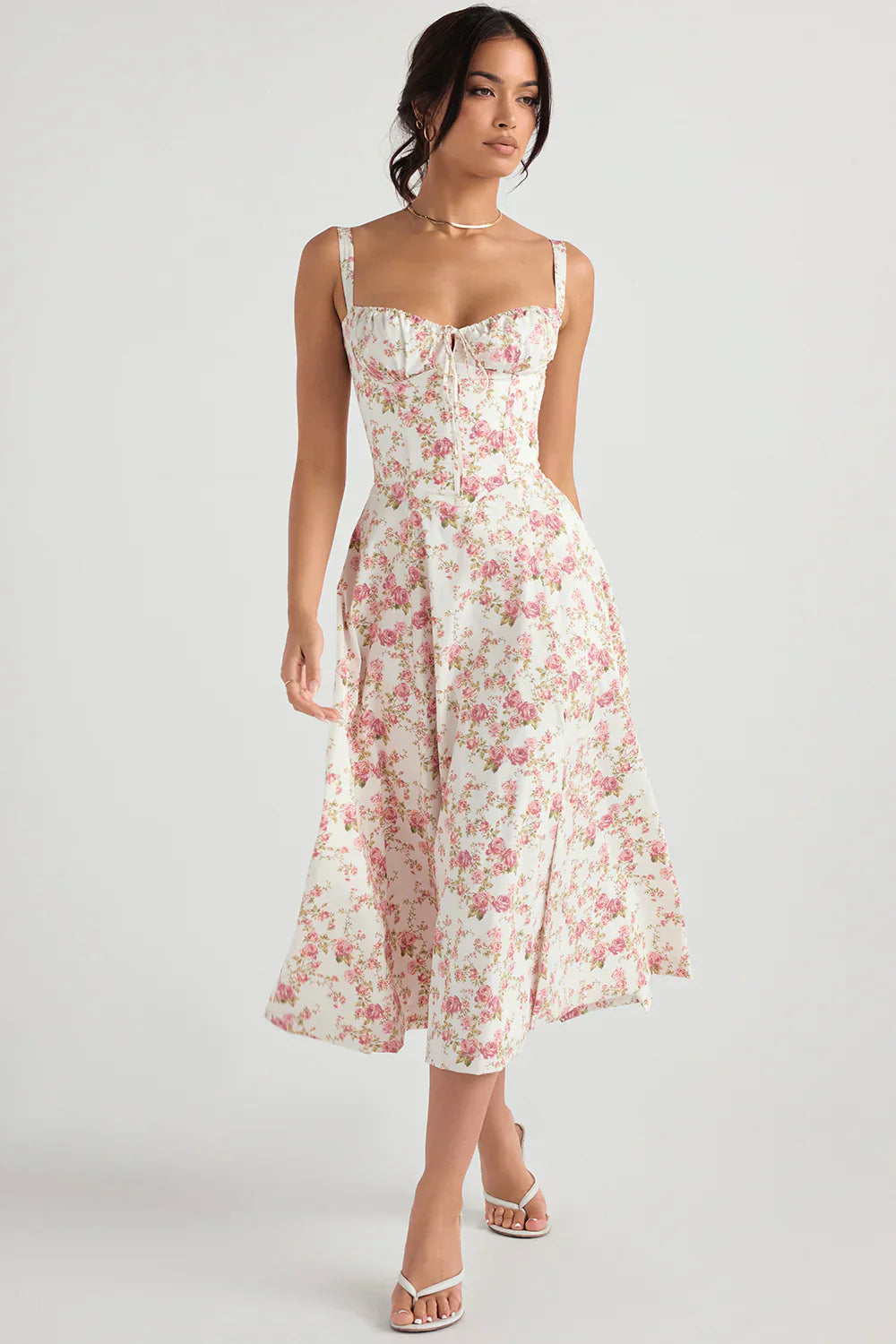 Sukienka midi Zelina – Corset