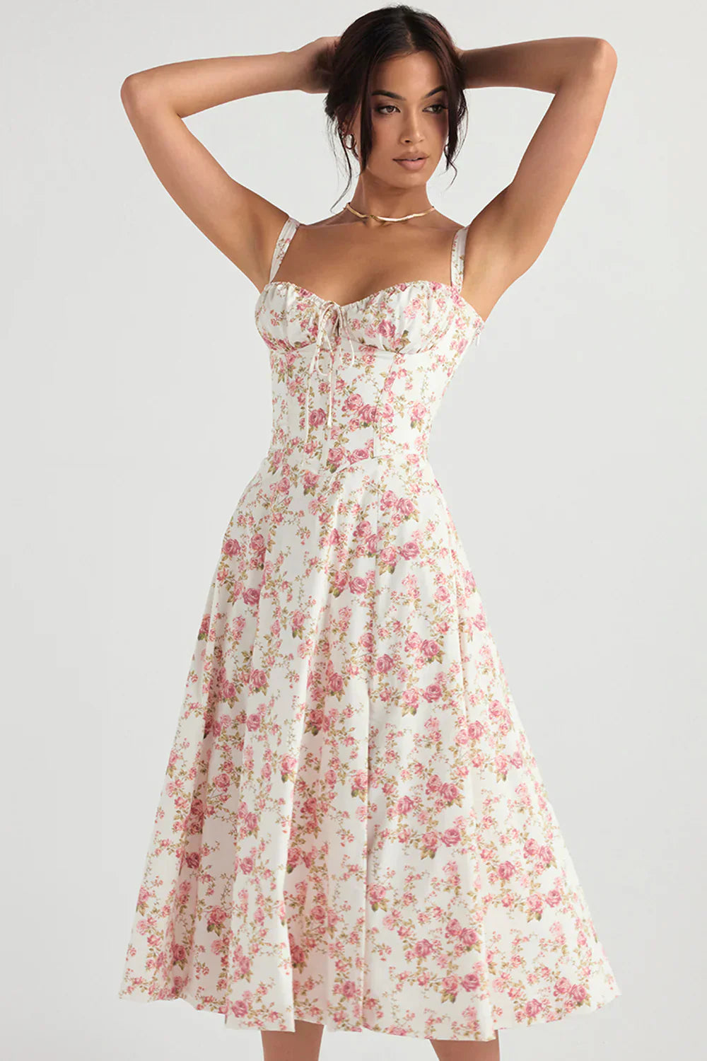 Sukienka midi Zelina – Corset