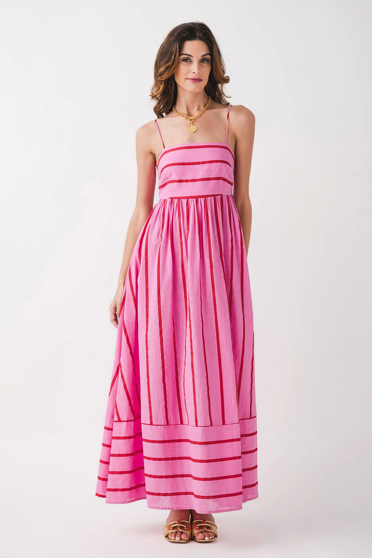 Sukienka maxi w paski Lynsey