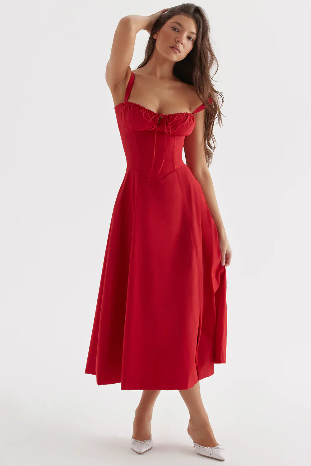 Sukienka midi Zelina – Corset