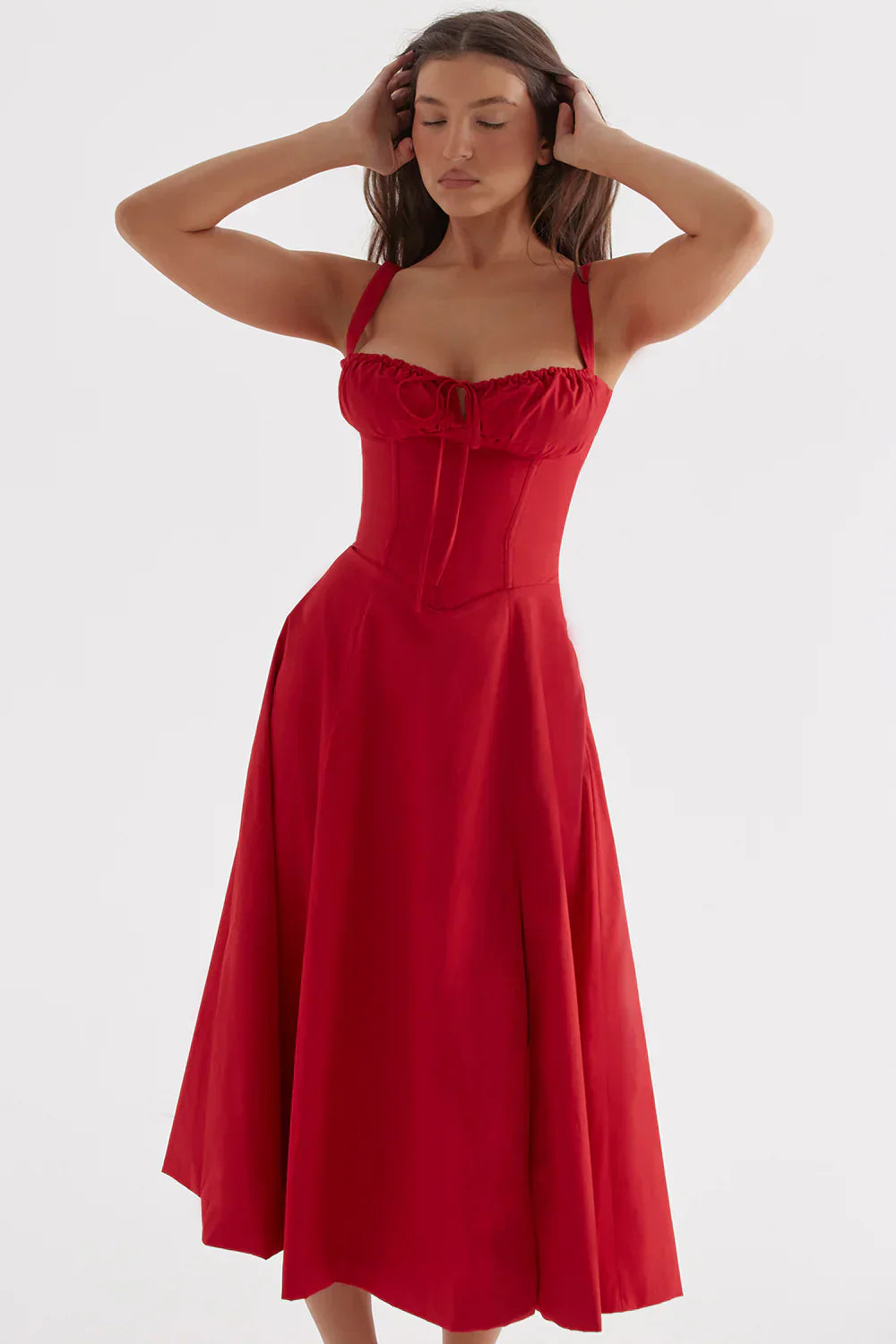Sukienka midi Zelina – Corset