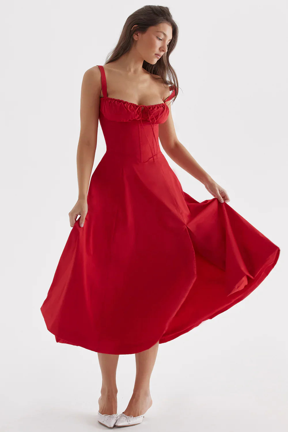 Sukienka midi Zelina – Corset