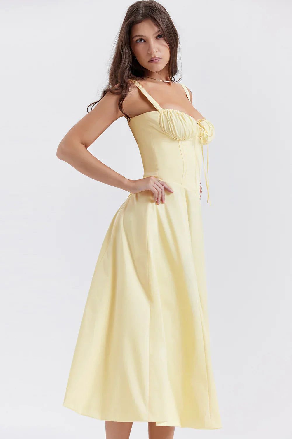 Sukienka midi Zelina – Corset