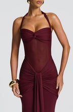 Sukienka maxi Scarlet